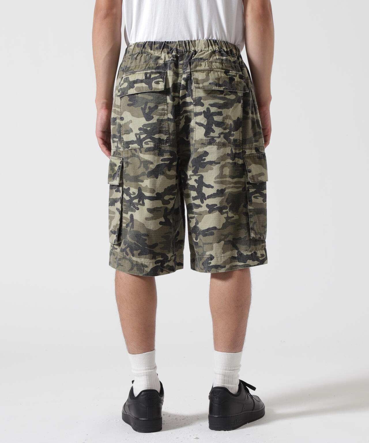 B omnivore/ビーオムニボー RIP STOP CARGO SHORTS リップストップカーゴショーツ