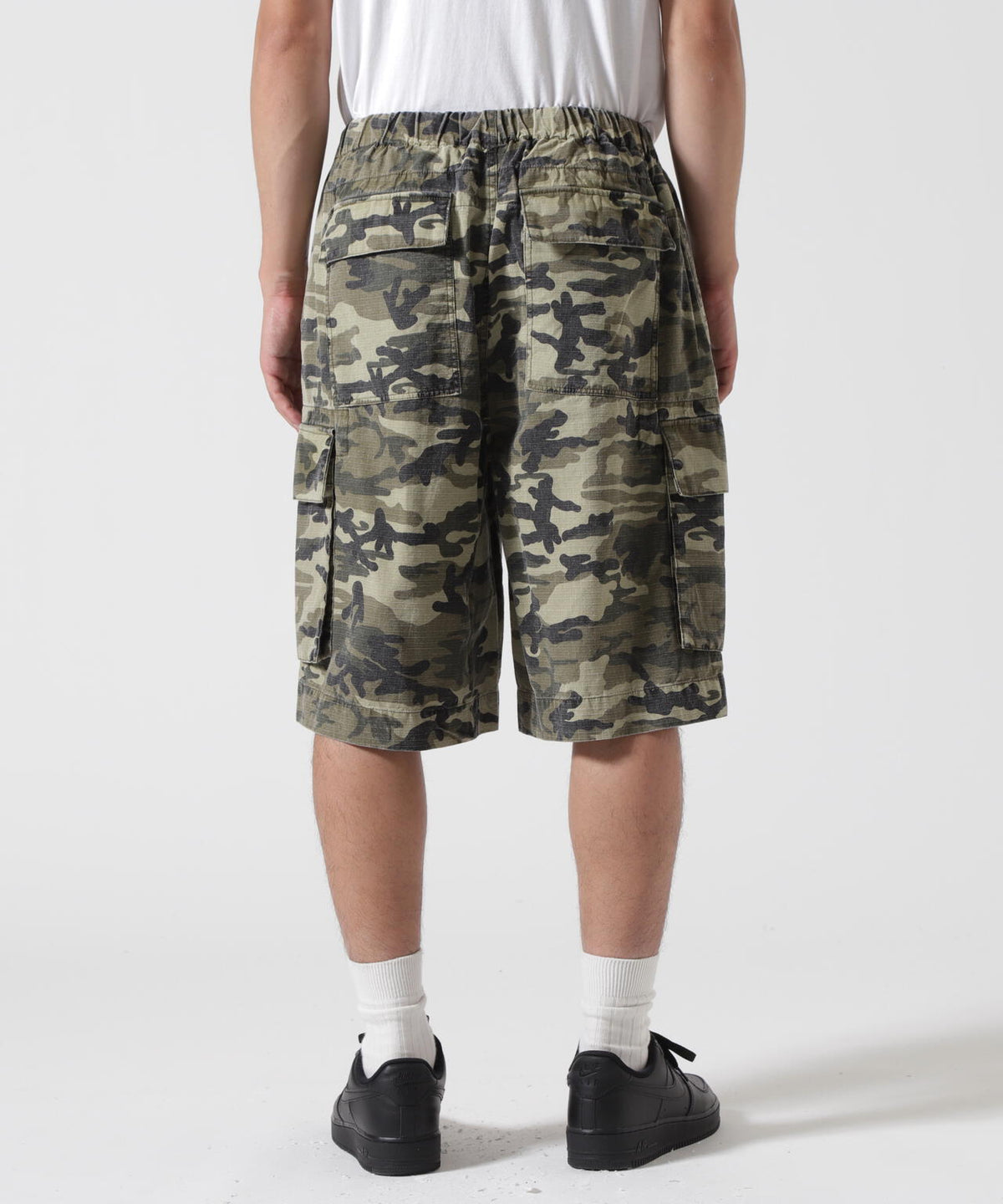B omnivore/ビーオムニボー RIP STOP CARGO SHORTS リップストップカーゴショーツ