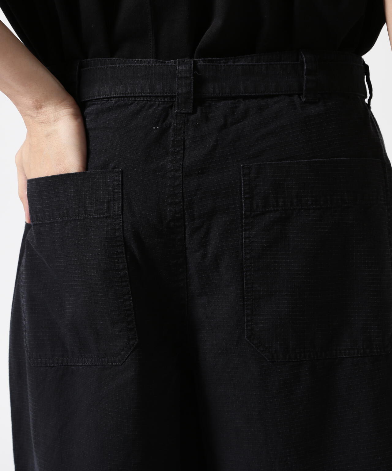 B omnivore/ビーオムニボー RIPSTOP BELT SHPORTS リップストップベルトショーツ