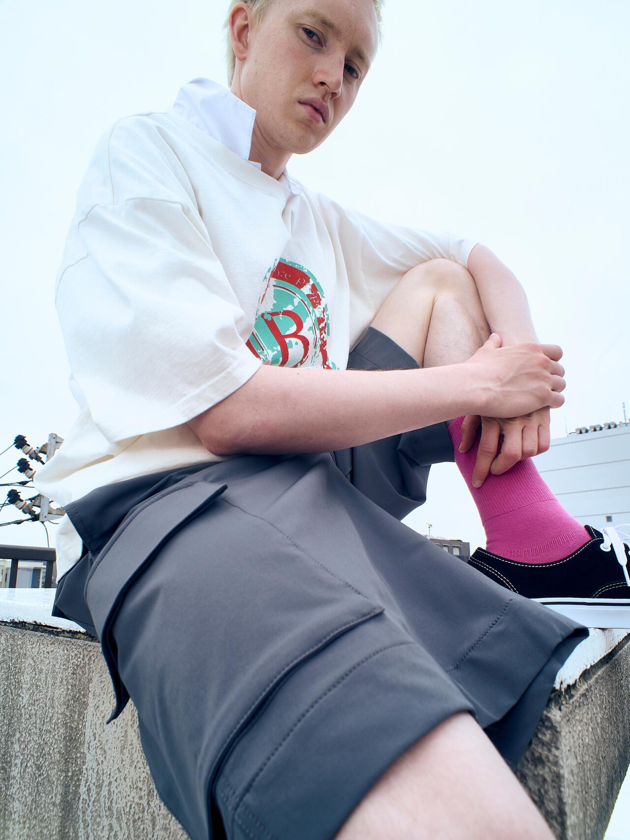 B omnivore/ビーオムニボー PS CARGO SHORTS PSカーゴショーツ