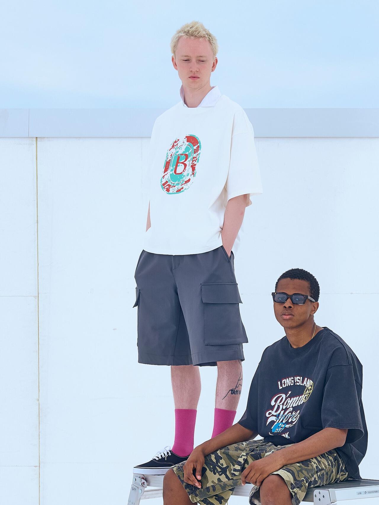 B omnivore/ビーオムニボー PS CARGO SHORTS PSカーゴショーツ