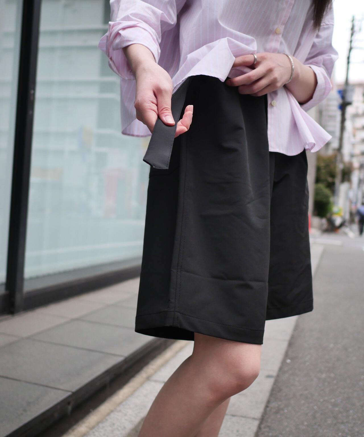 B omnivore/ビーオムニボー PS BELT SHORTS PSベルトショーツ