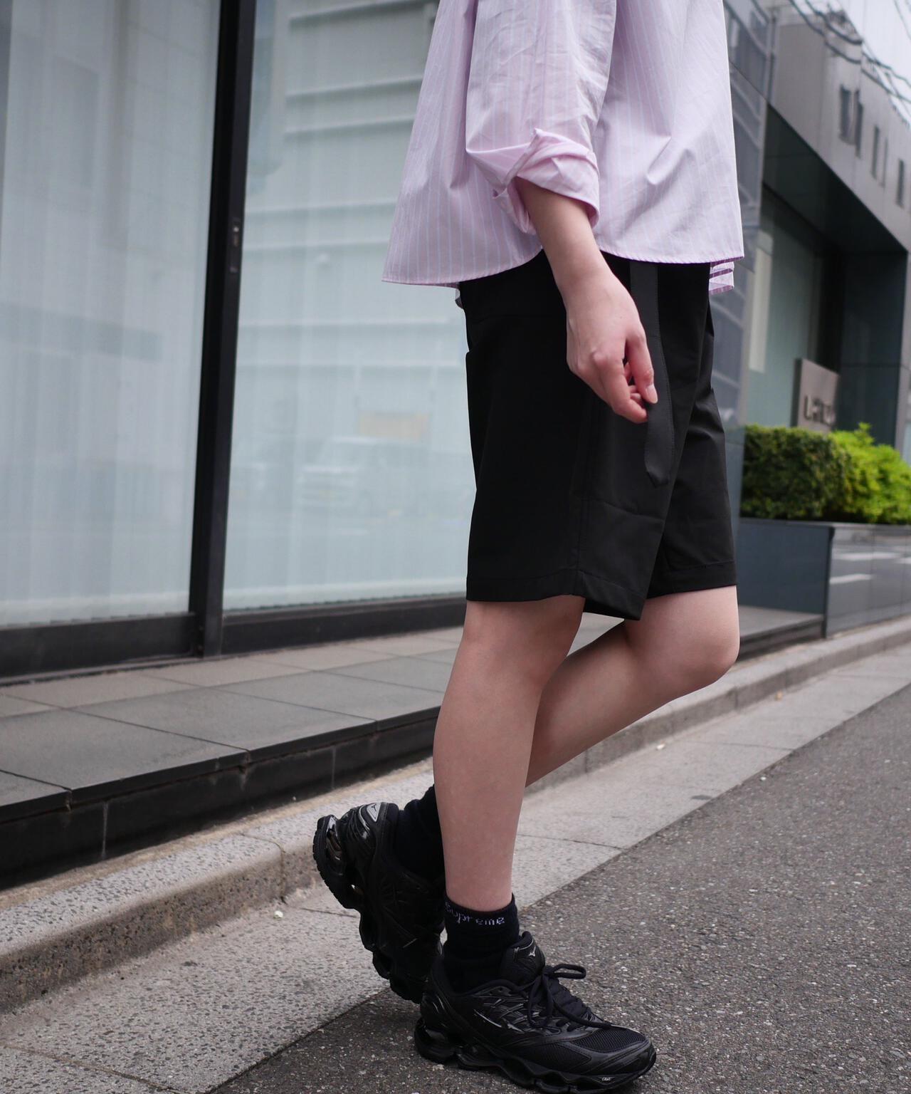 B omnivore/ビーオムニボー PS BELT SHORTS PSベルトショーツ