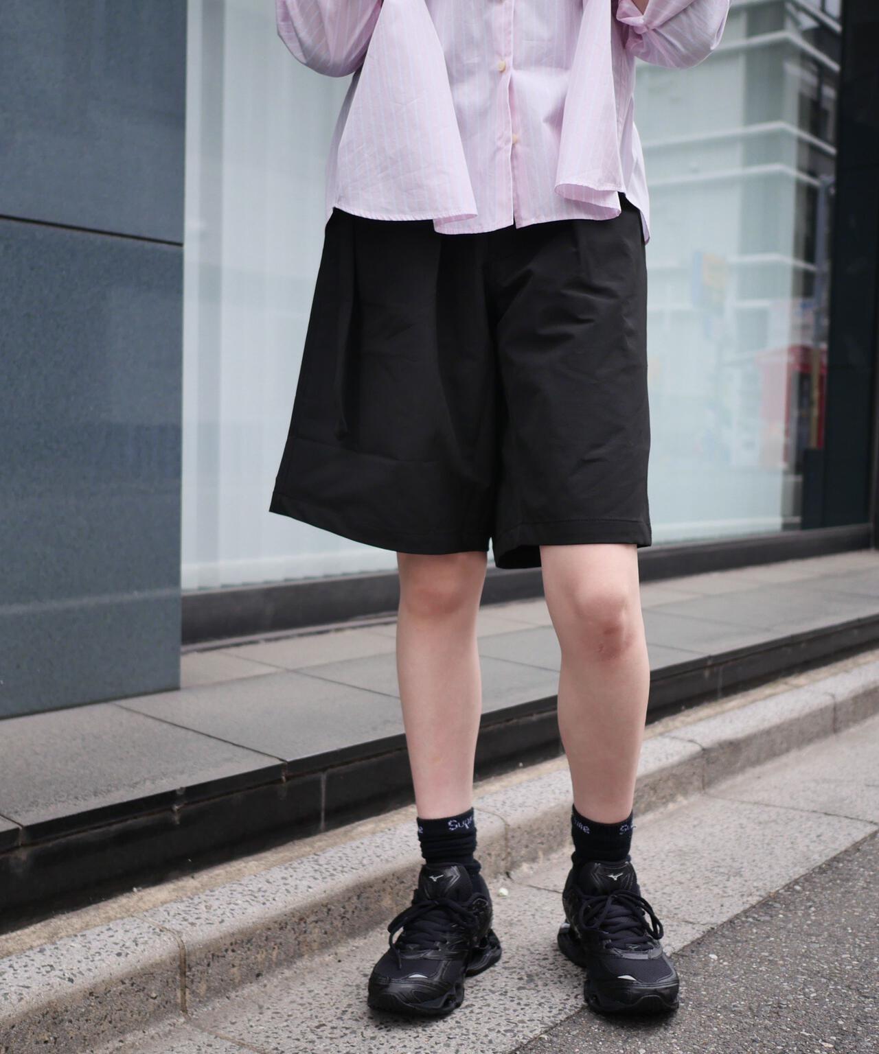 B omnivore/ビーオムニボー PS BELT SHORTS PSベルトショーツ