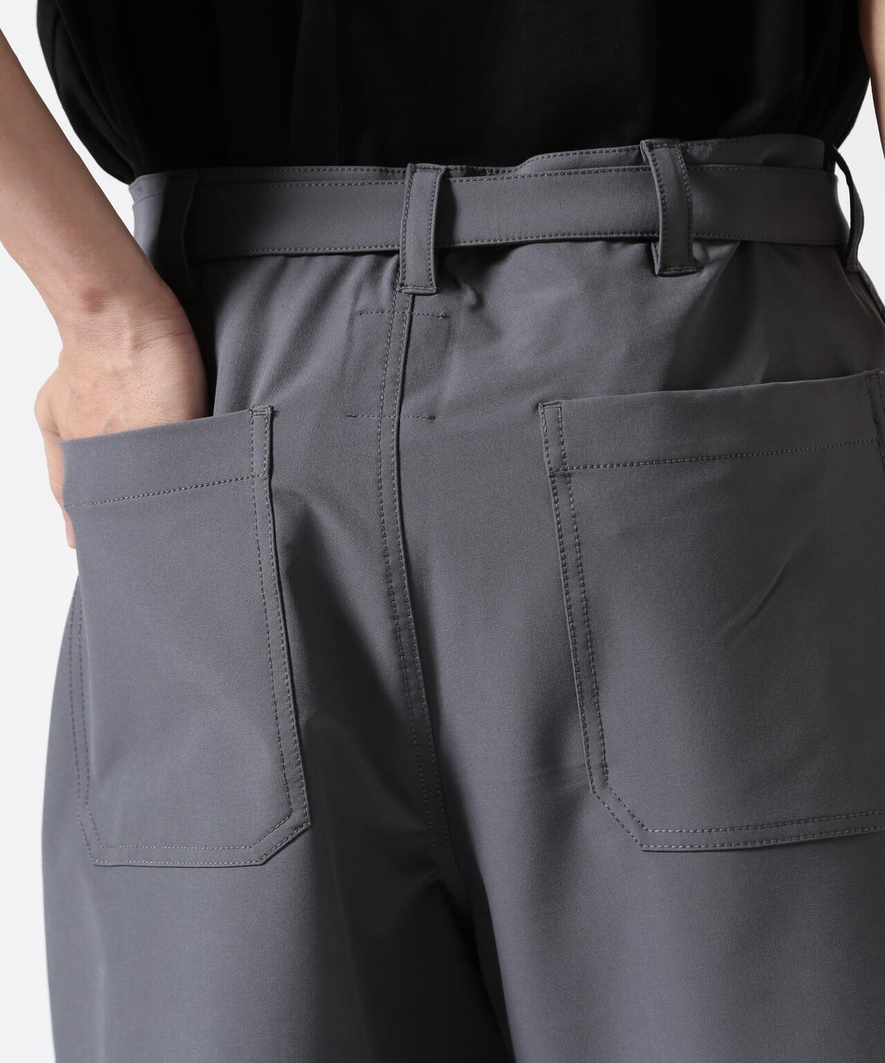 B omnivore/ビーオムニボー PS BELT SHORTS PSベルトショーツ