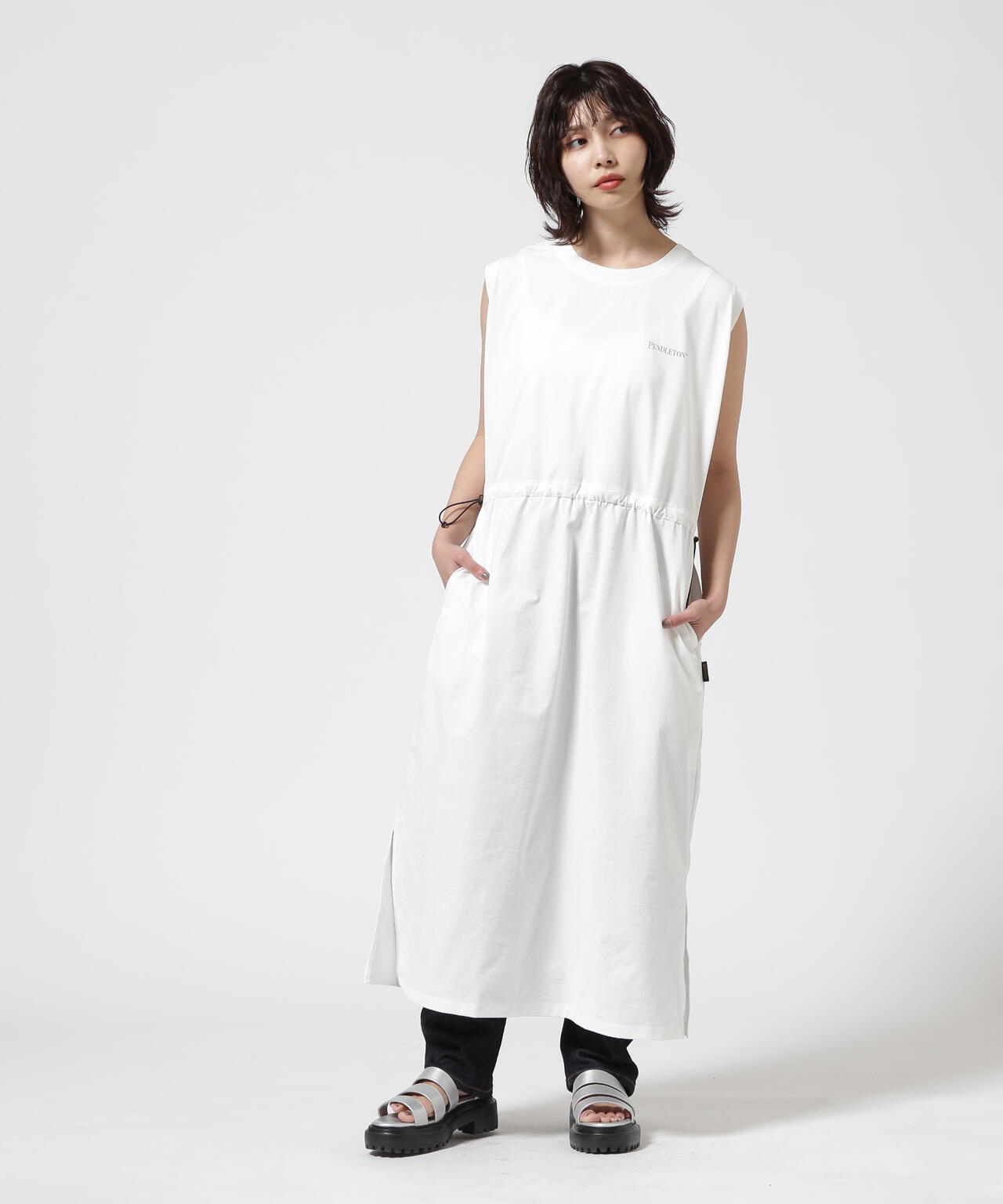 PENDLETON/ペンドルトン CALCULO×SOLOTEX JERSEY N/S DRESS