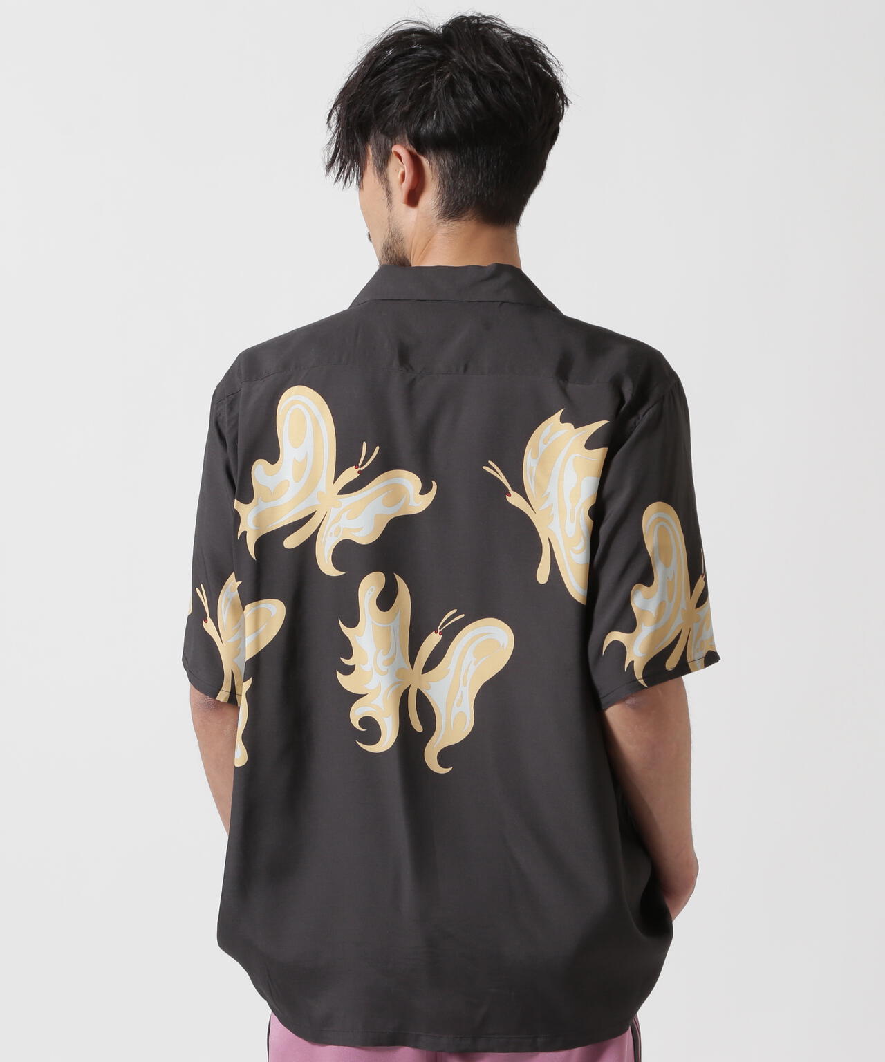 Needles x Kae Tanaka/ニードルズ×カエ タナカ S/S One-Up Shirt - KT Papillon