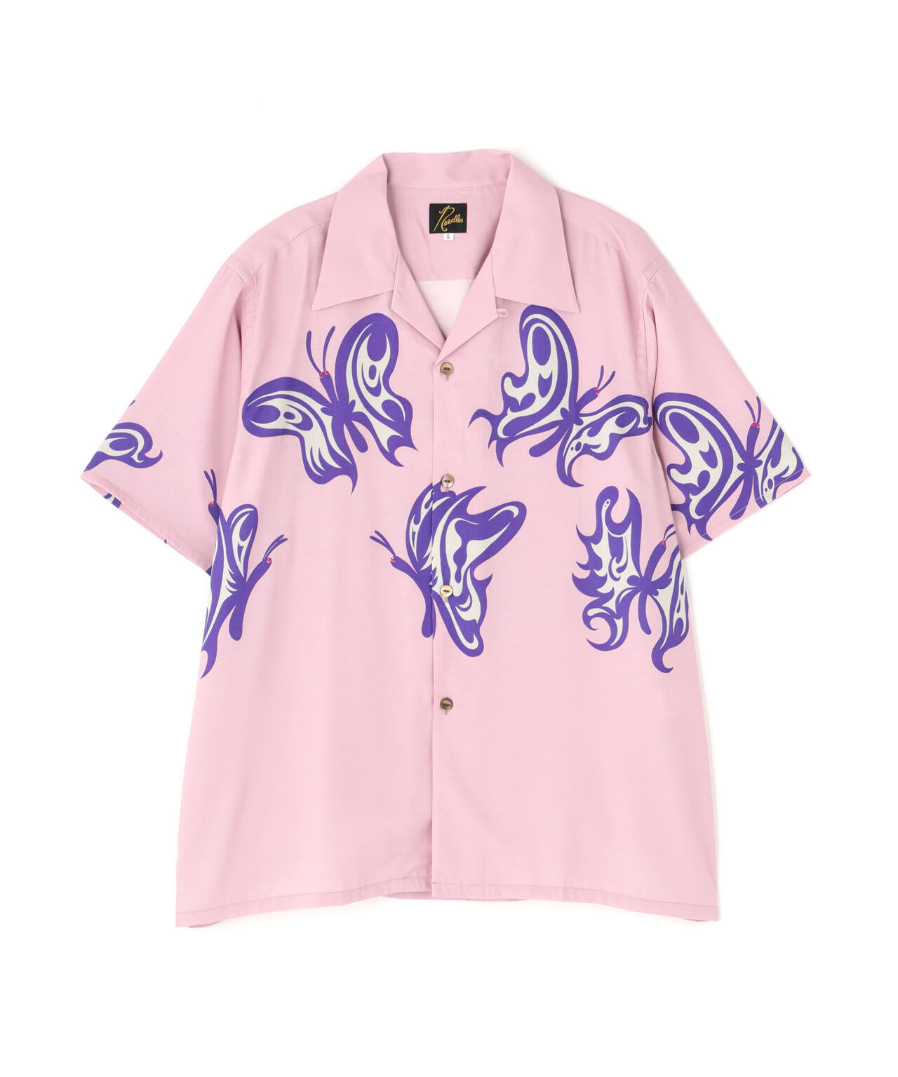 Needles x Kae Tanaka/ニードルズ×カエ タナカ S/S One-Up Shirt - KT Papillon