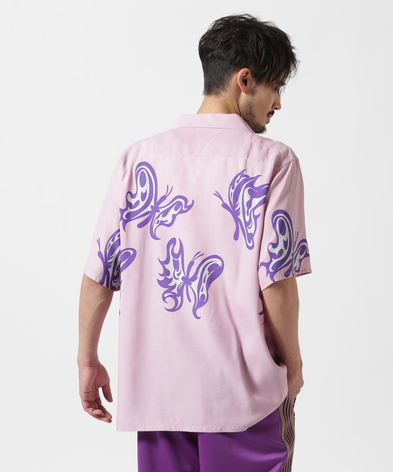 Needles x Kae Tanaka/ニードルズ×カエ タナカ S/S One-Up Shirt - KT Papillon