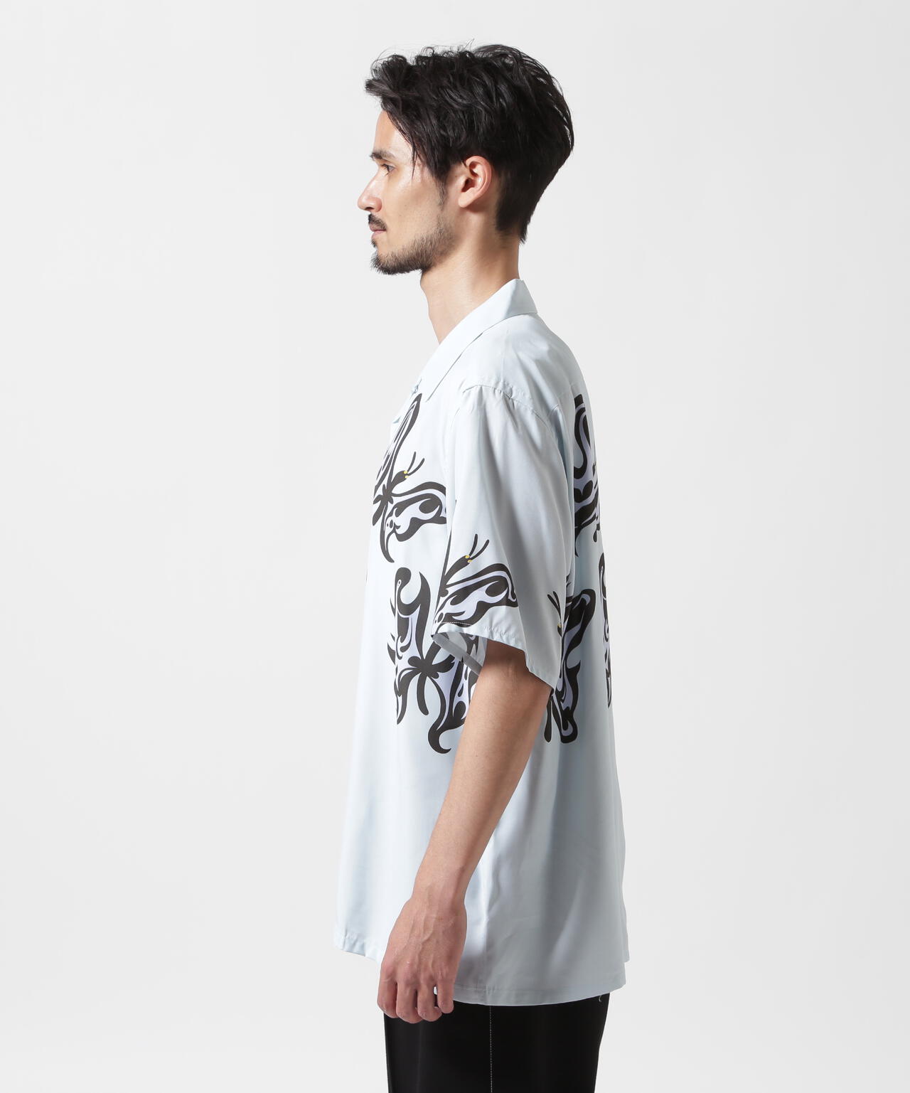 Needles x Kae Tanaka/ニードルズ×カエ タナカ S/S One-Up Shirt - KT Papillon