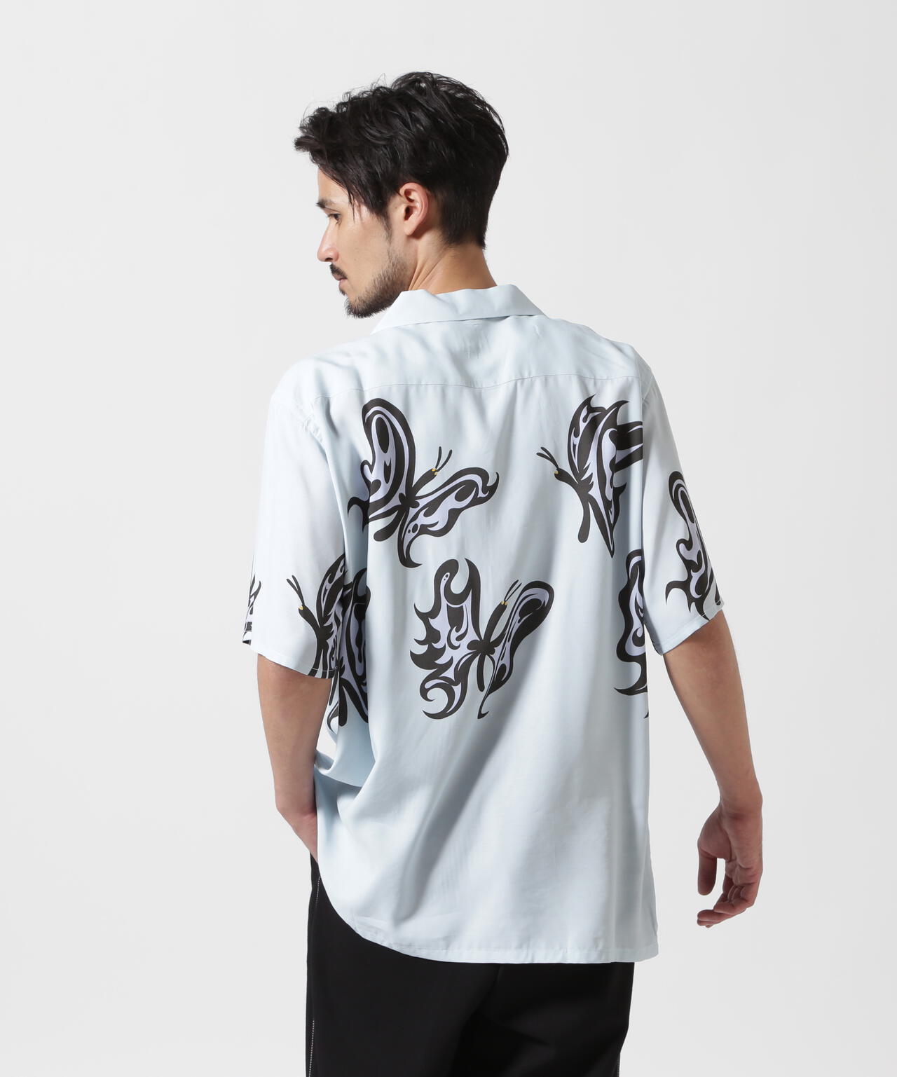 Needles x Kae Tanaka/ニードルズ×カエ タナカ S/S One-Up Shirt - KT Papillon