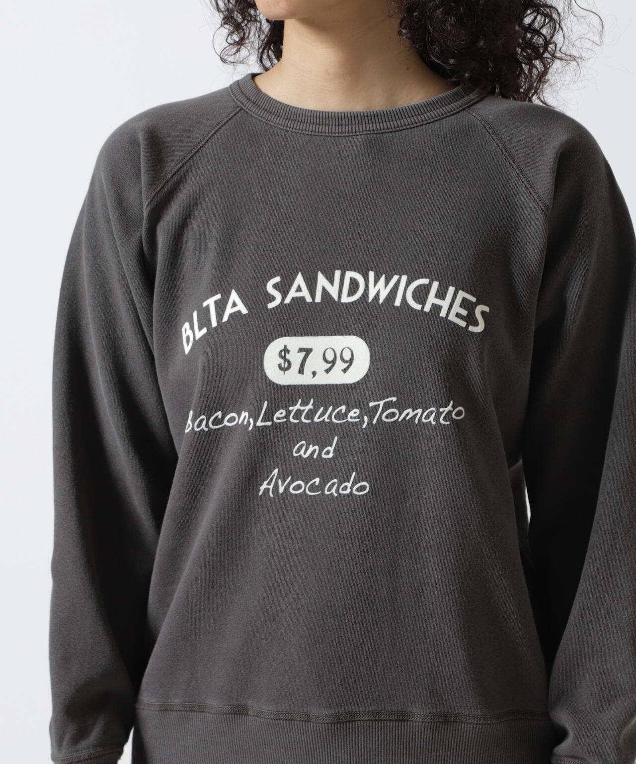 MIXTA/ミクスタ BLTA CREW NECK SWEAT RAGRAN