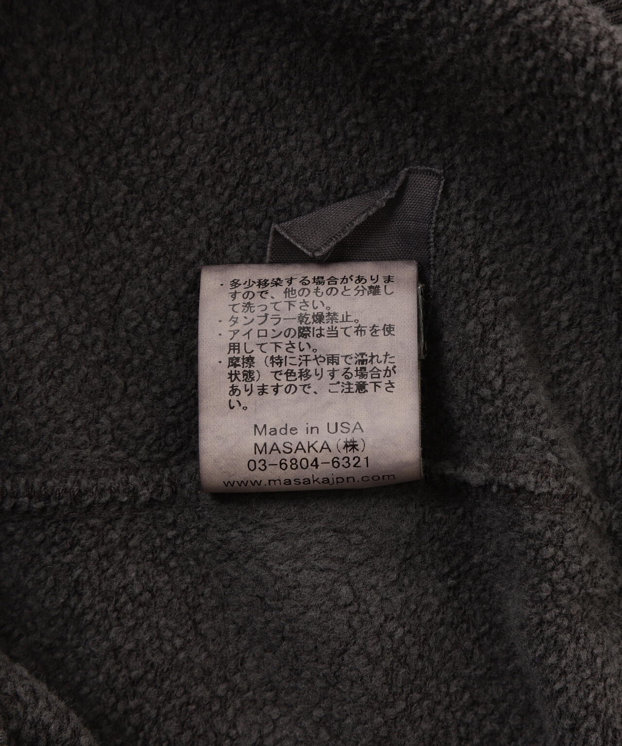 MIXTA/ミクスタ BLTA CREW NECK SWEAT RAGRAN