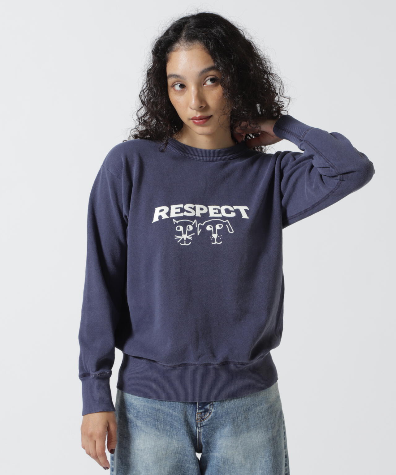 MIXTA/ミクスタ RESPECT CREW NECK SWEAT SET IN