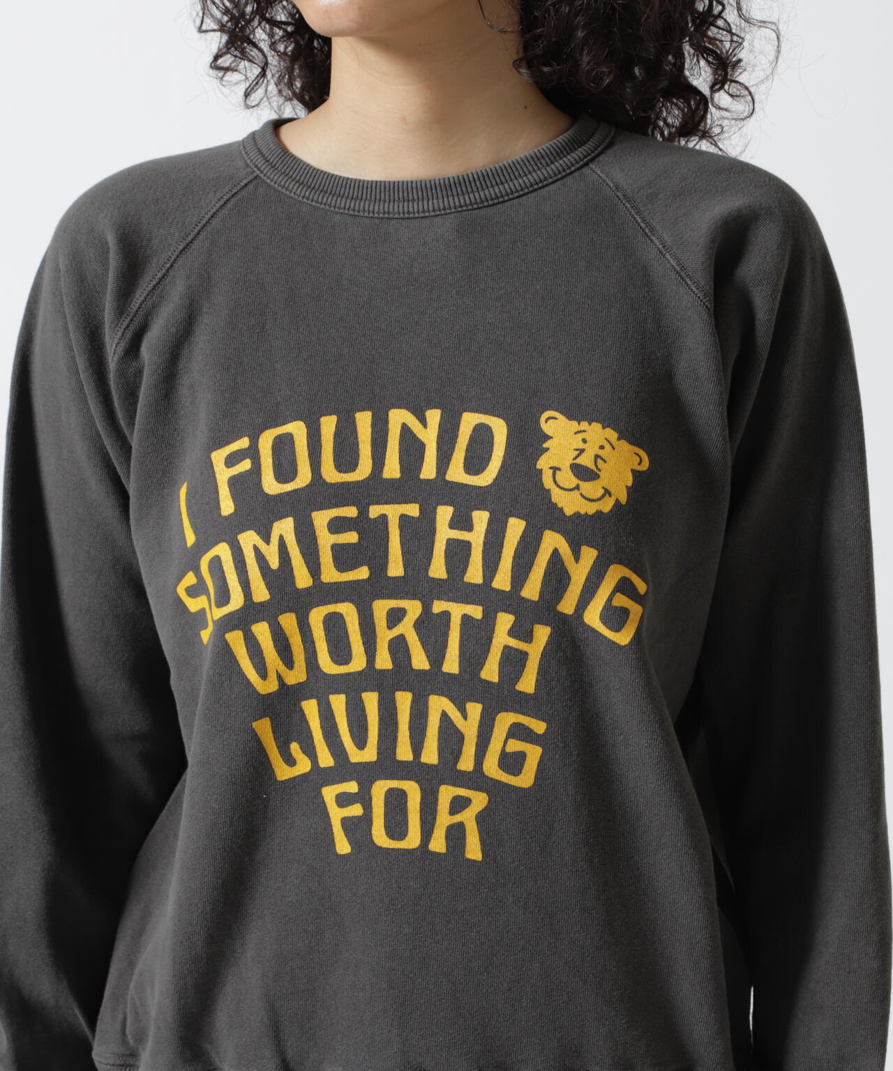 MIXTA/ミクスタ MIXTIGER CREW NECK SWEAT RAGRAN