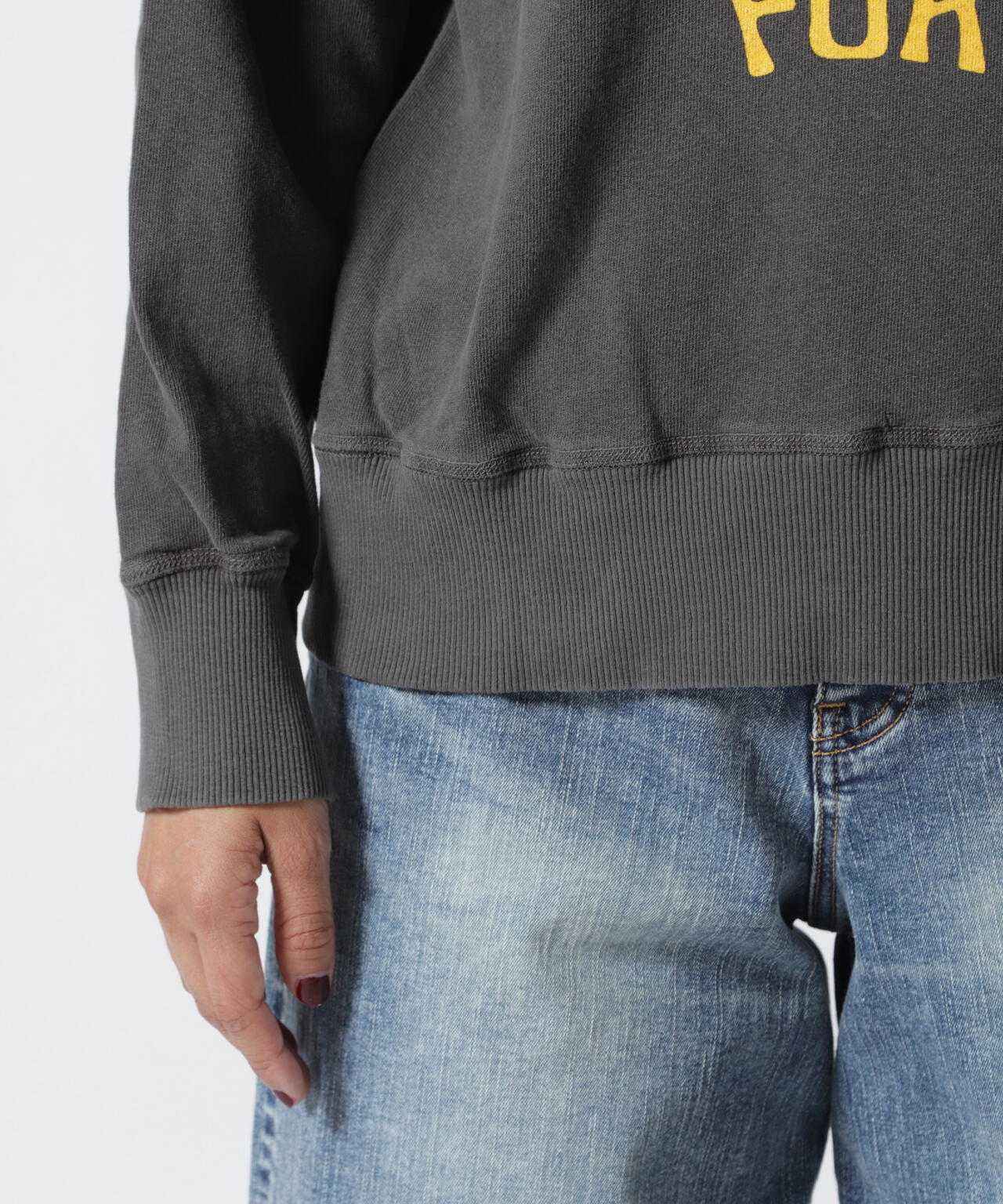 MIXTA/ミクスタ MIXTIGER CREW NECK SWEAT RAGRAN