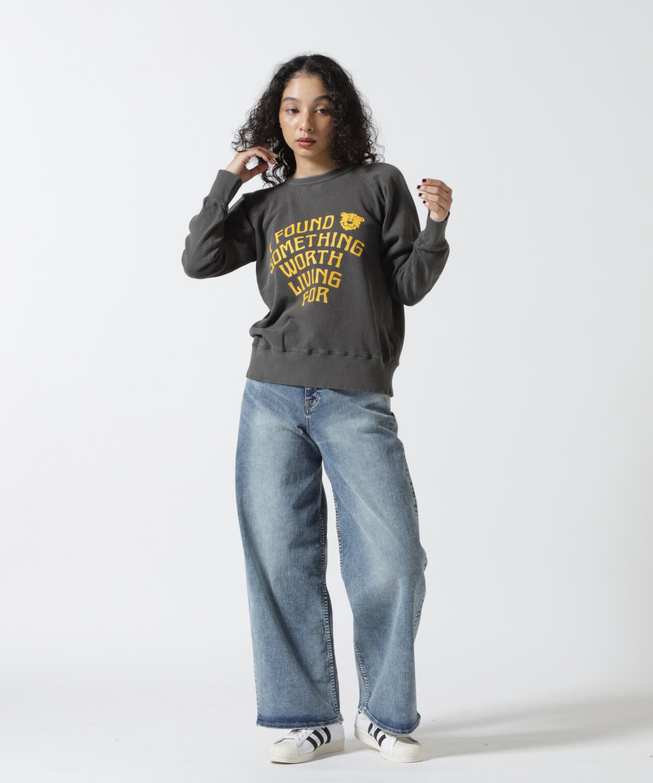 MIXTA/ミクスタ MIXTIGER CREW NECK SWEAT RAGRAN