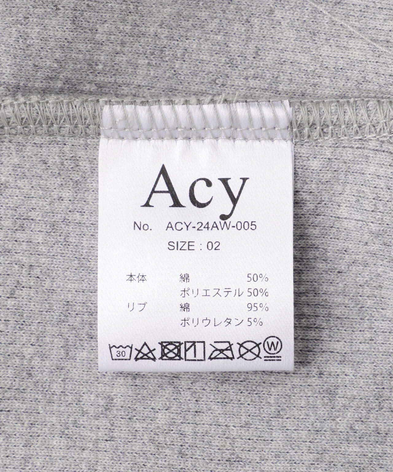 Acy/エーシー SOUTH CREW NECK SWEAT
