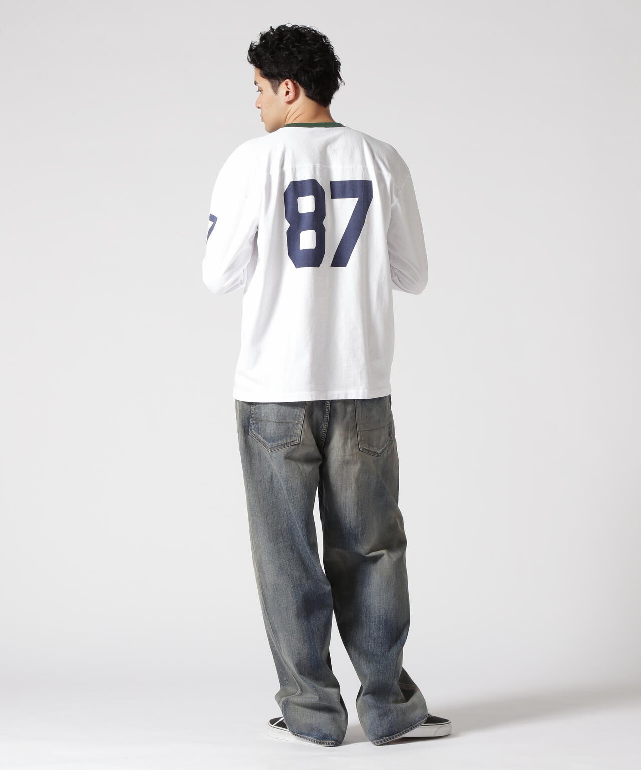 Champion/チャンピオン 3/4 SLEEVE FOOTBALL T-SHIRT フットボール