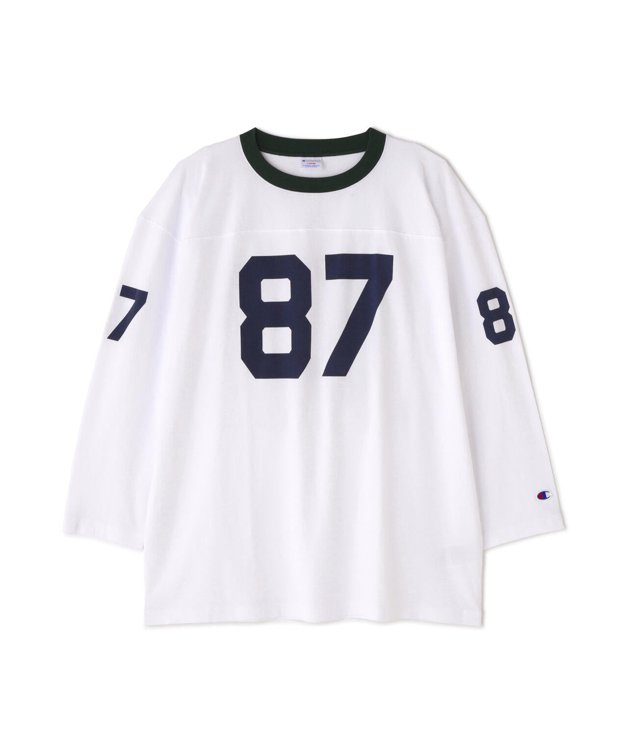 Champion/チャンピオン 3/4 SLEEVE FOOTBALL T-SHIRT フットボール