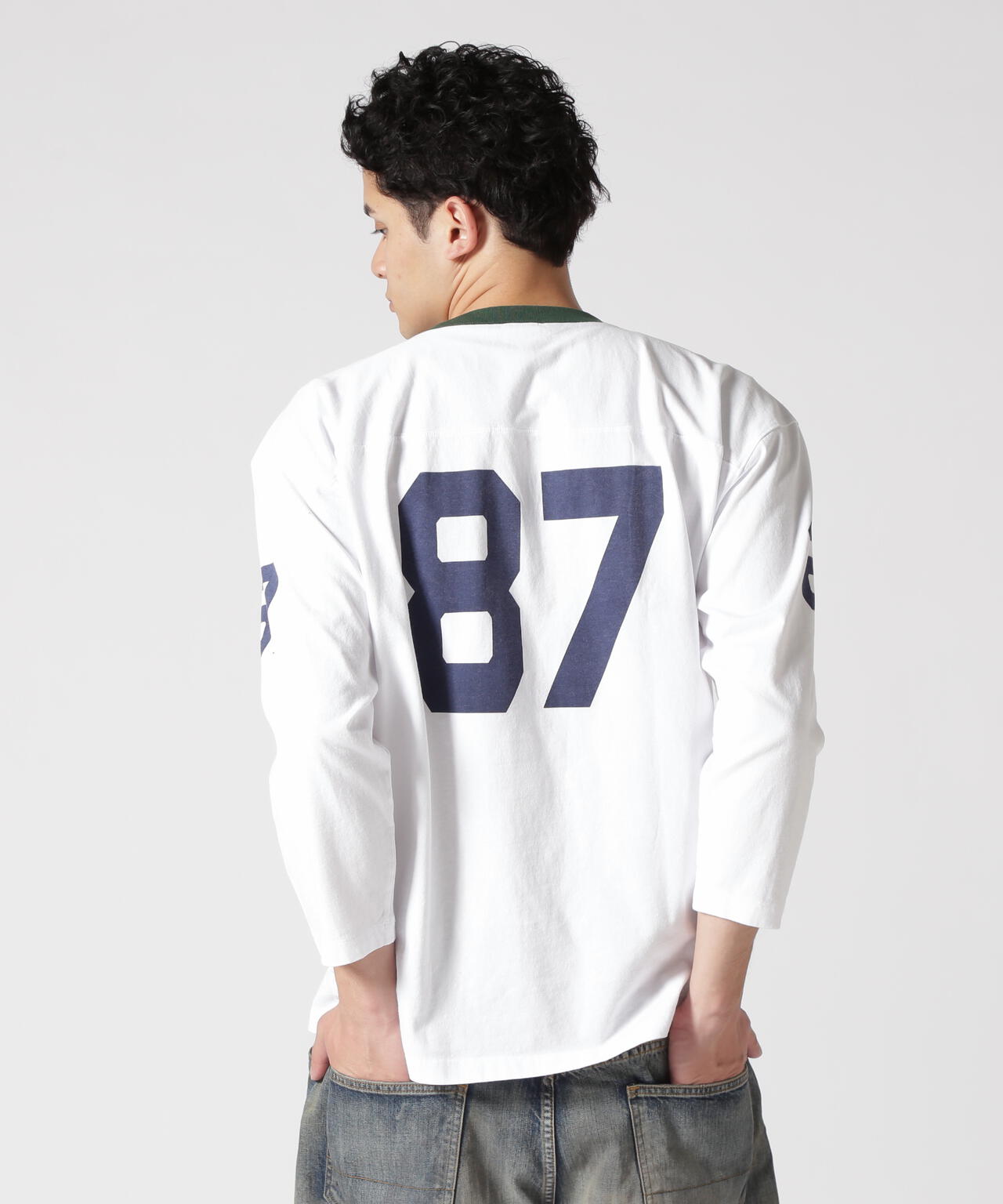Champion/チャンピオン 3/4 SLEEVE FOOTBALL T-SHIRT フットボール