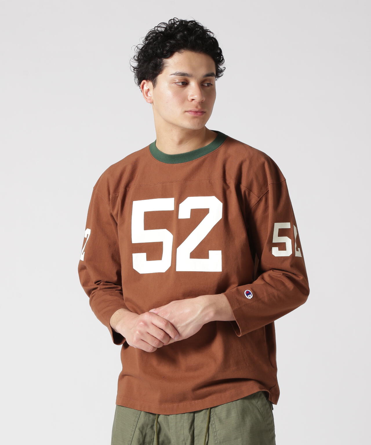 Champion/チャンピオン 3/4 SLEEVE FOOTBALL T-SHIRT フットボール