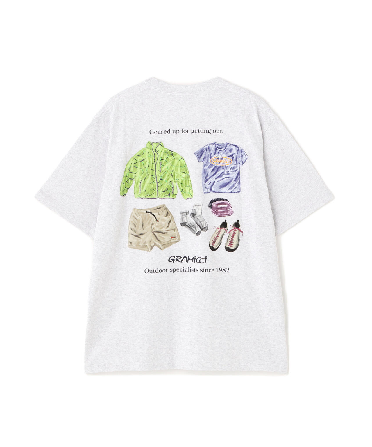 GRAMICCI/グラミチ GEARED UP TEE ギアアップTシャツ