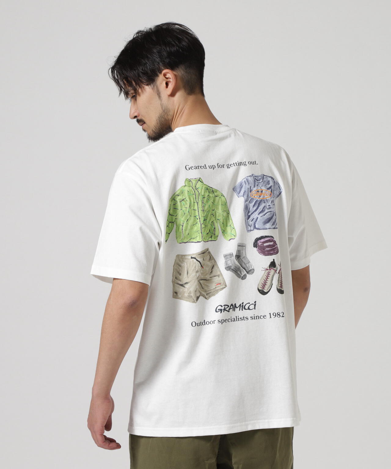 GRAMICCI/グラミチ GEARED UP TEE ギアアップTシャツ