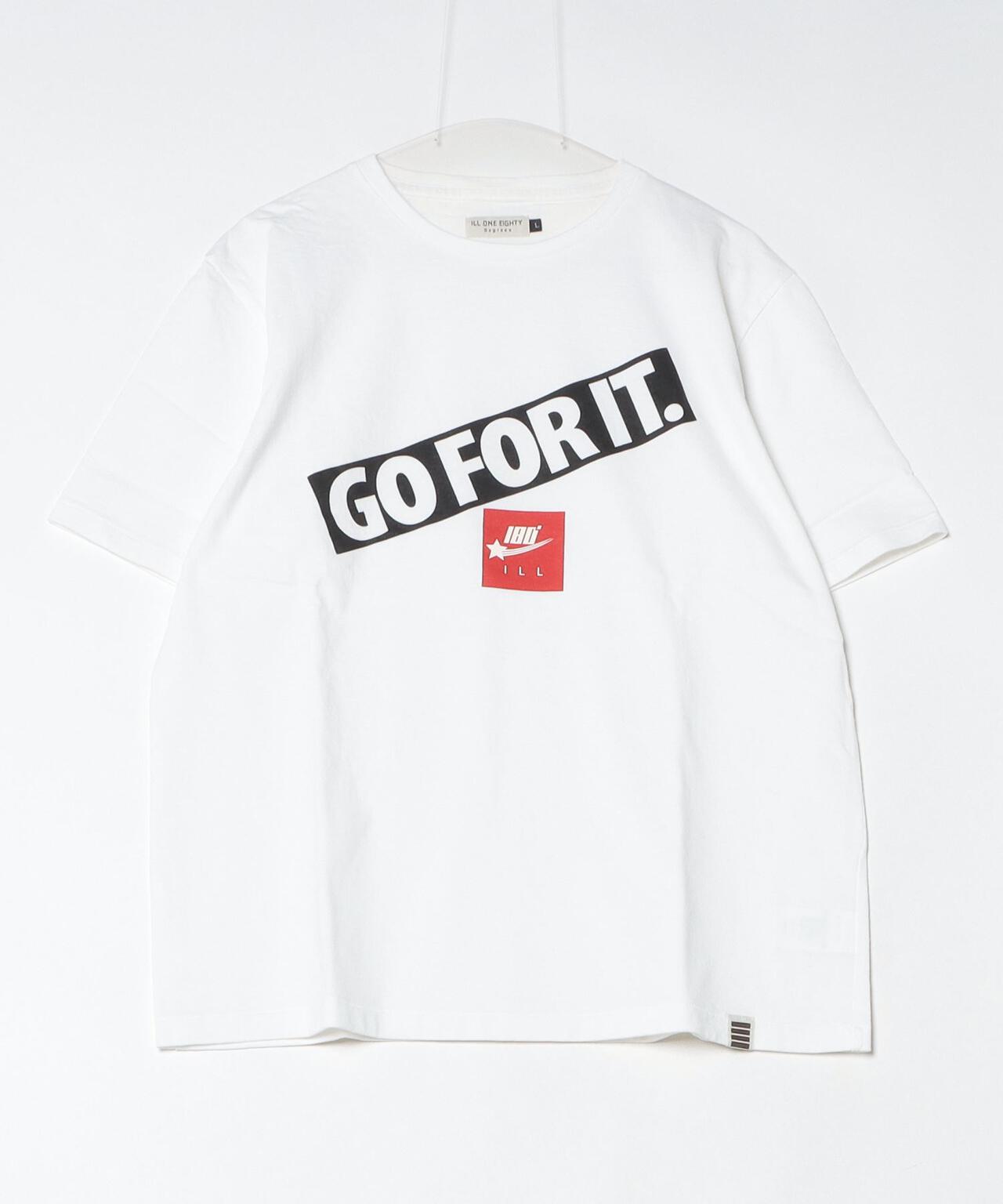 ILL ONE EIGHTY/イルワンエイティ GO FOR IT S/S TEE