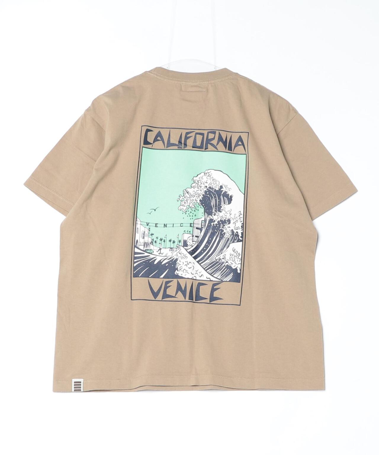 ILL ONE EIGHTY/イルワンエイティ AMERICAN WAVE S/S TEE Tシャツ