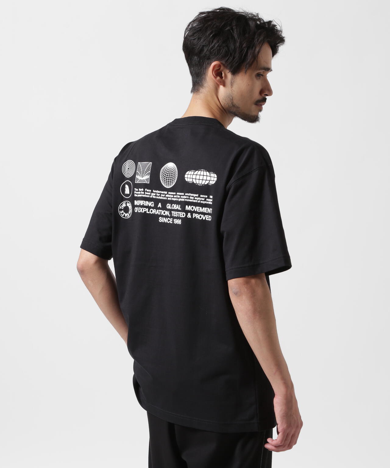 THE NORTH FACE/ザ・ノース・フェイス S/S FD Globe Grid Cotton Tee