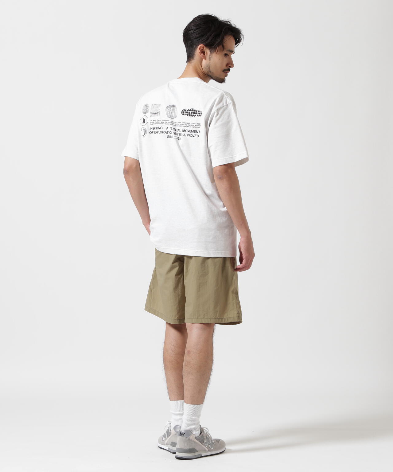 THE NORTH FACE/ザ・ノース・フェイス S/S FD Globe Grid Cotton Tee