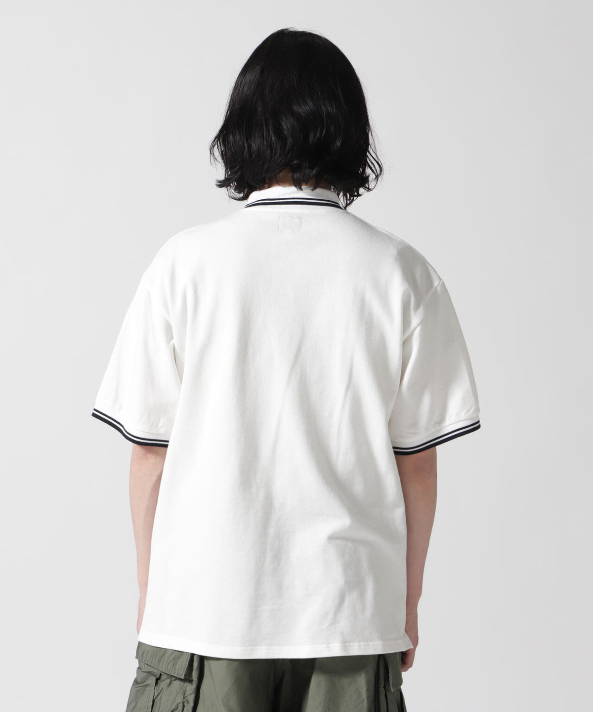 Needles/ニードルズ Shawl Collar S/S Polo Cotton Pique