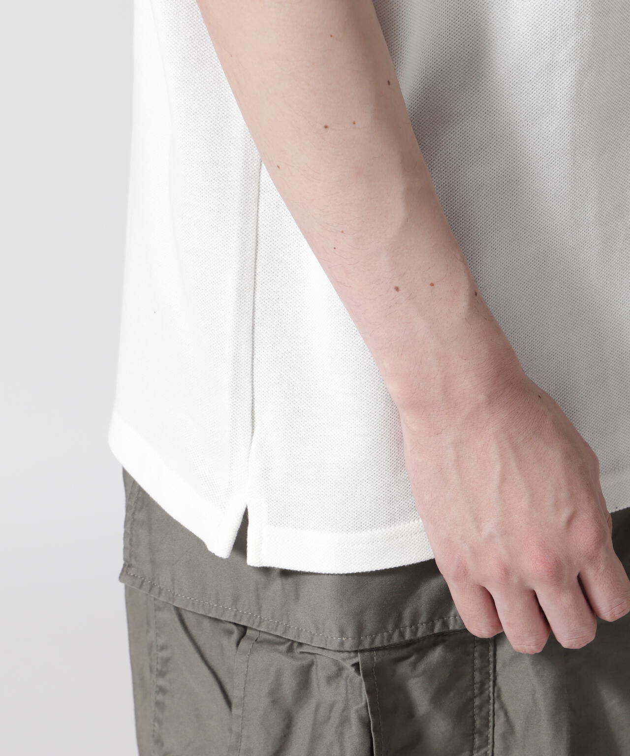 Needles/ニードルズ Shawl Collar S/S Polo Cotton Pique