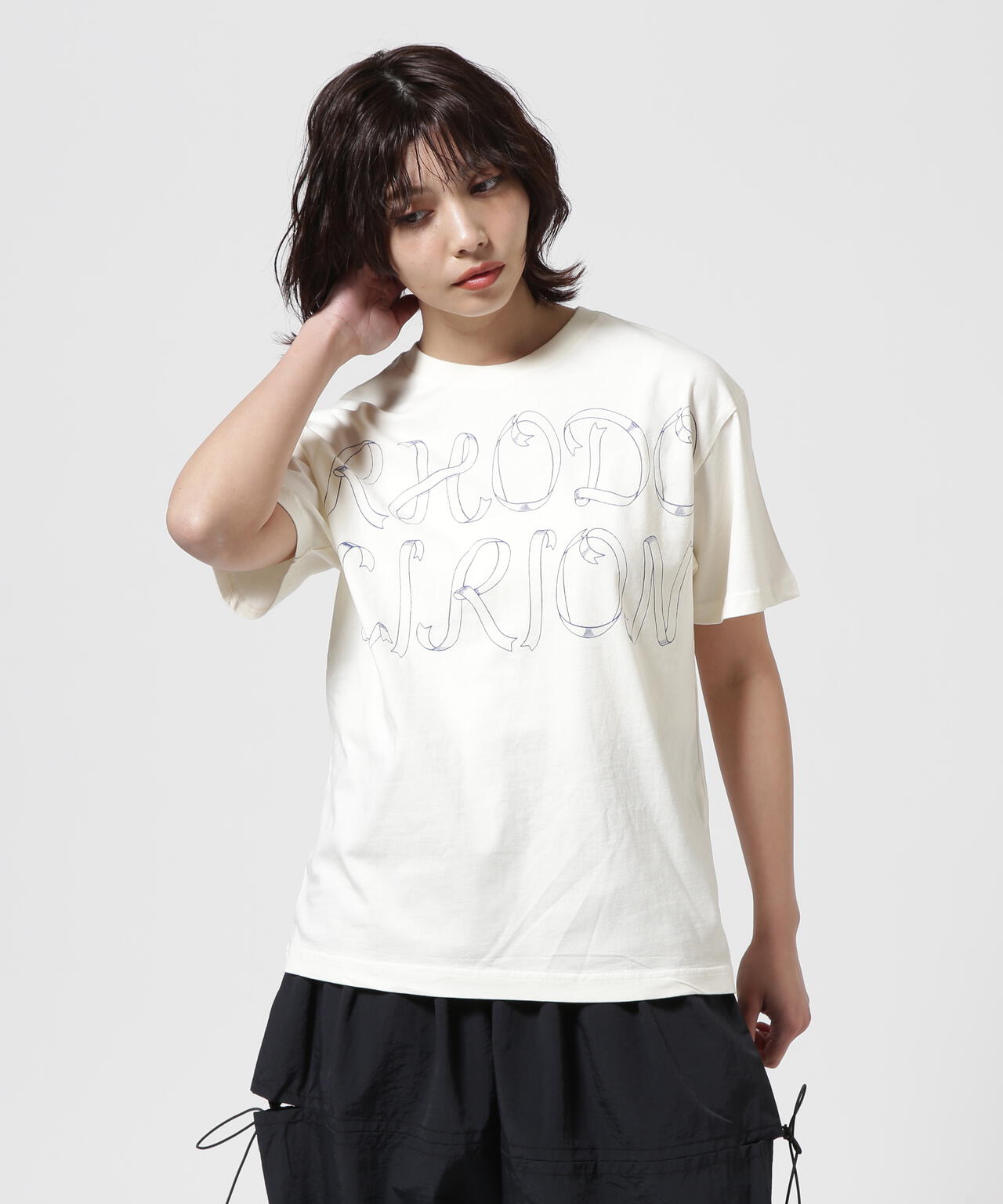 RHODOLIRION Printed Making a bow with Ribbon Tee