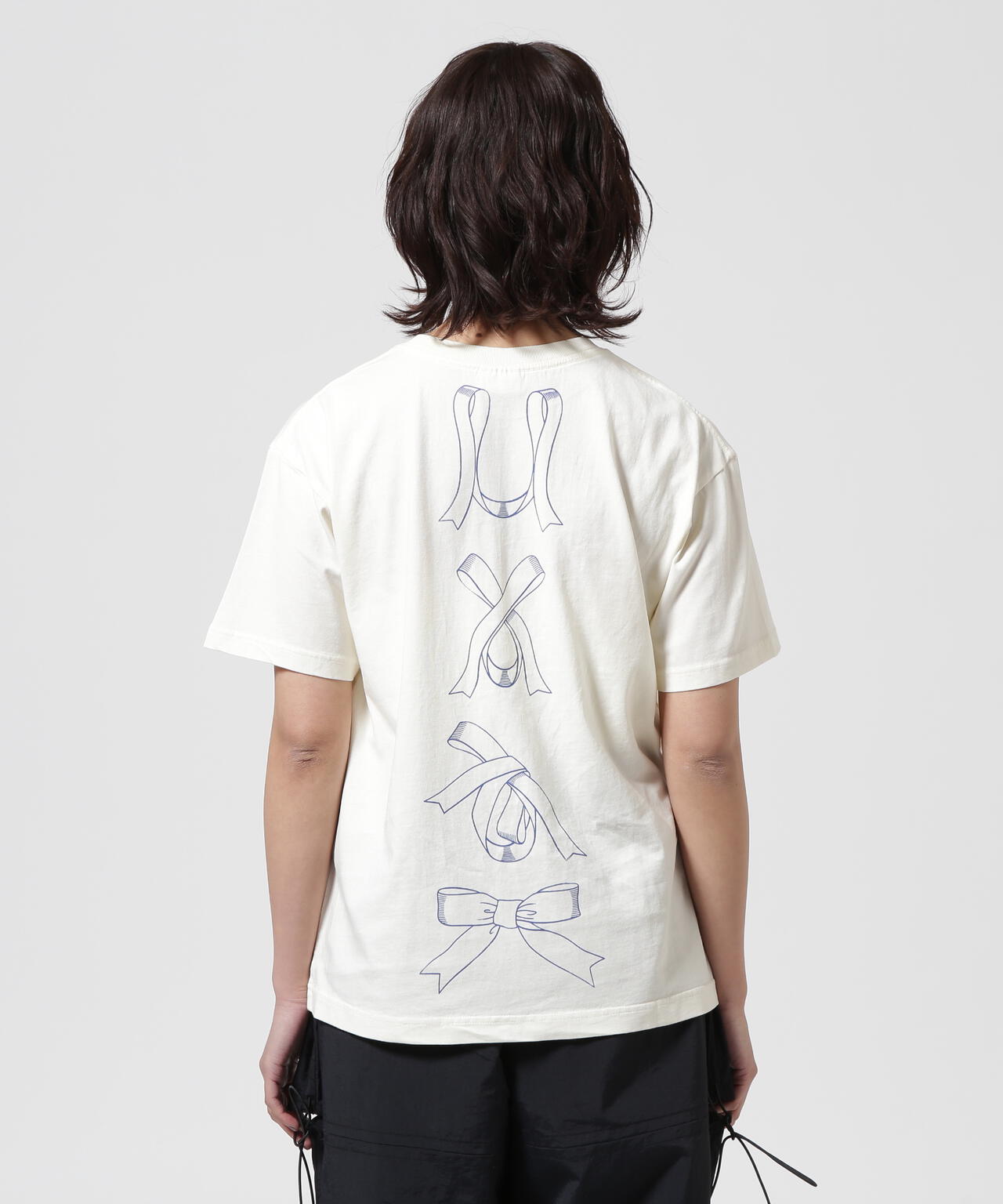 RHODOLIRION Printed Making a bow with Ribbon Tee