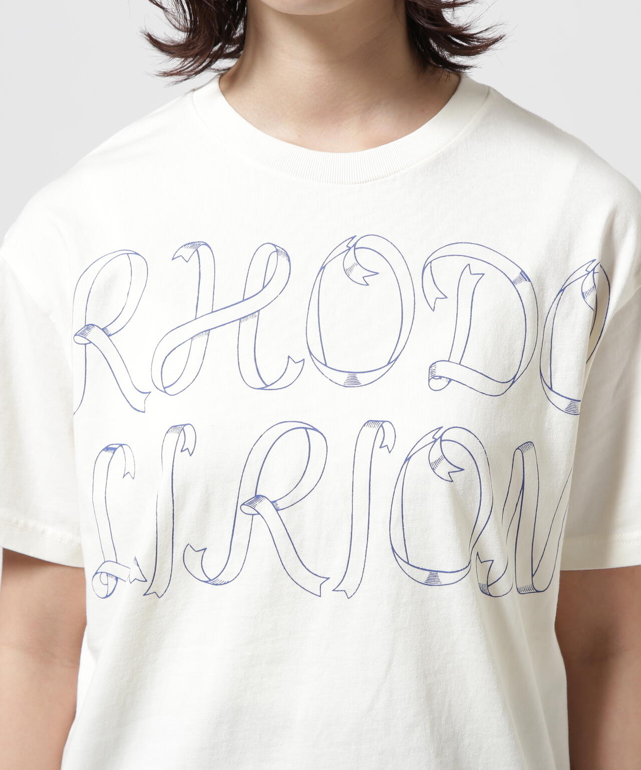 RHODOLIRION Printed Making a bow with Ribbon Tee