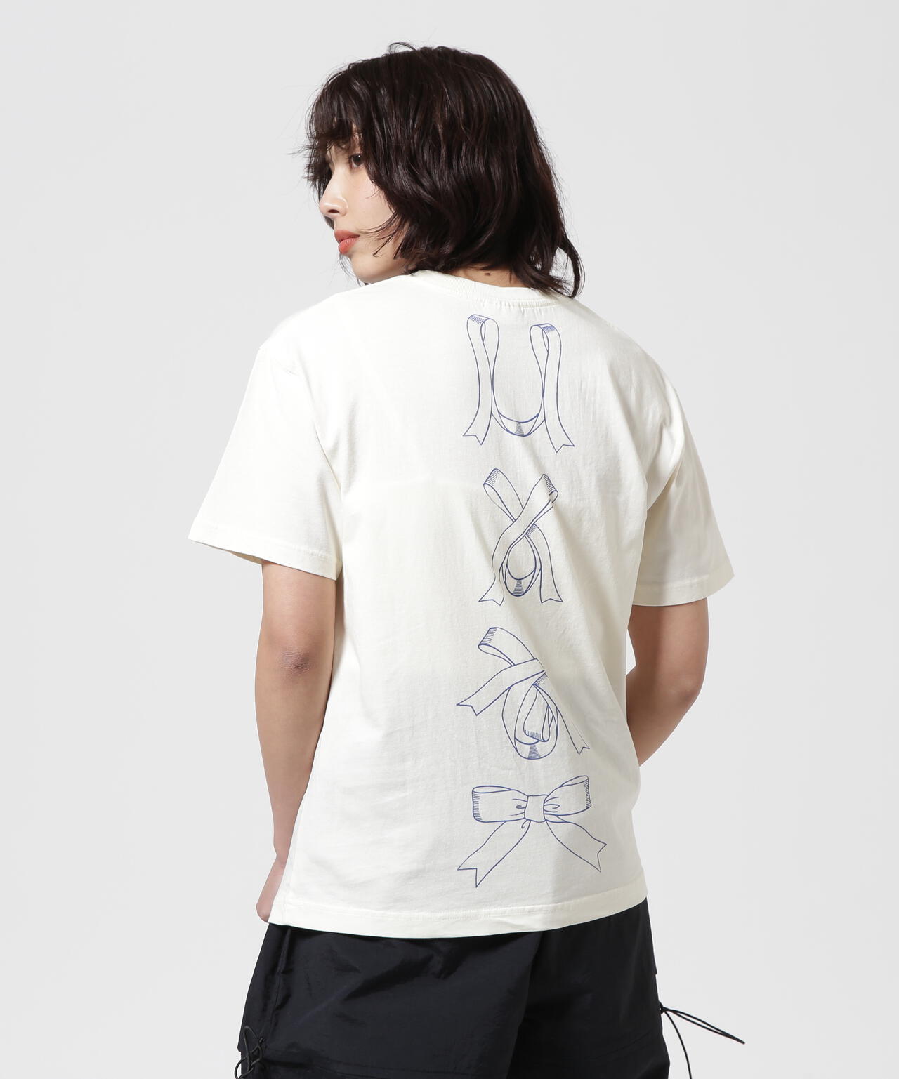 RHODOLIRION Printed Making a bow with Ribbon Tee