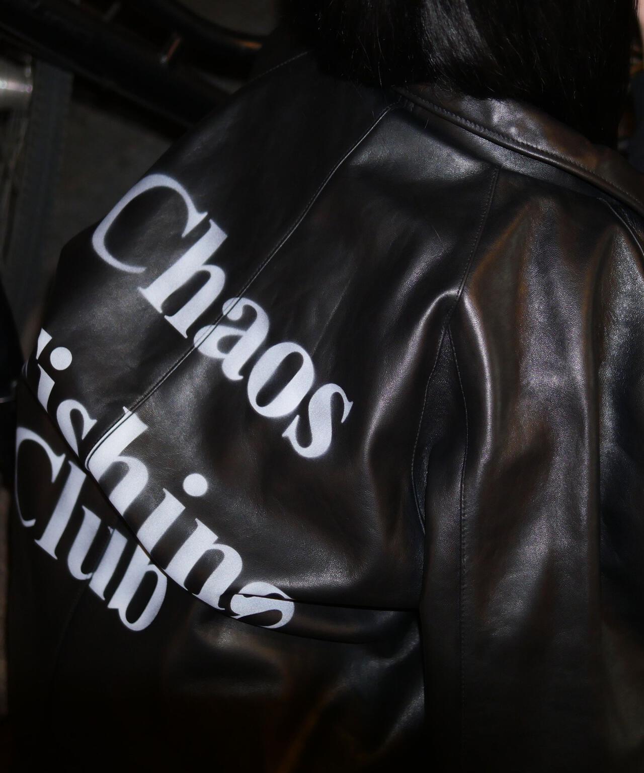 Chaos Fishing Club×Schott×BEAVER 別注SHEEP COACH JKT