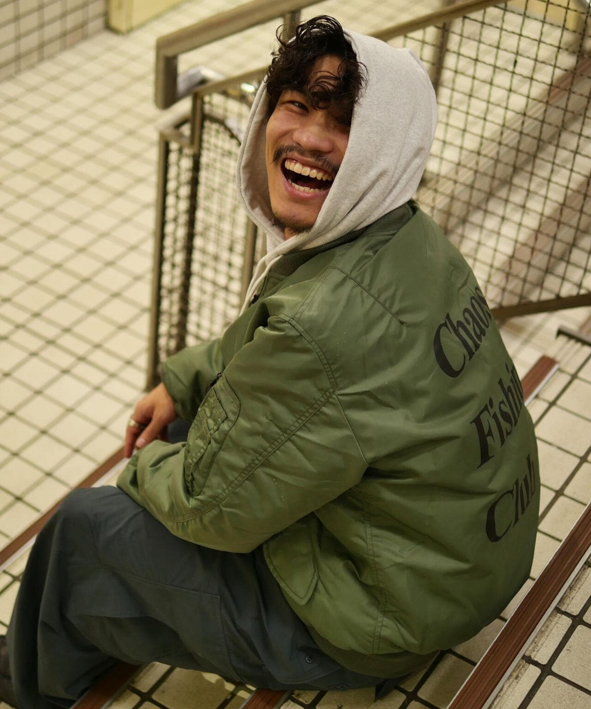 Chaos Fishing Club×AVIREX×BEAVER 別注MA-1 COMMERCIAL