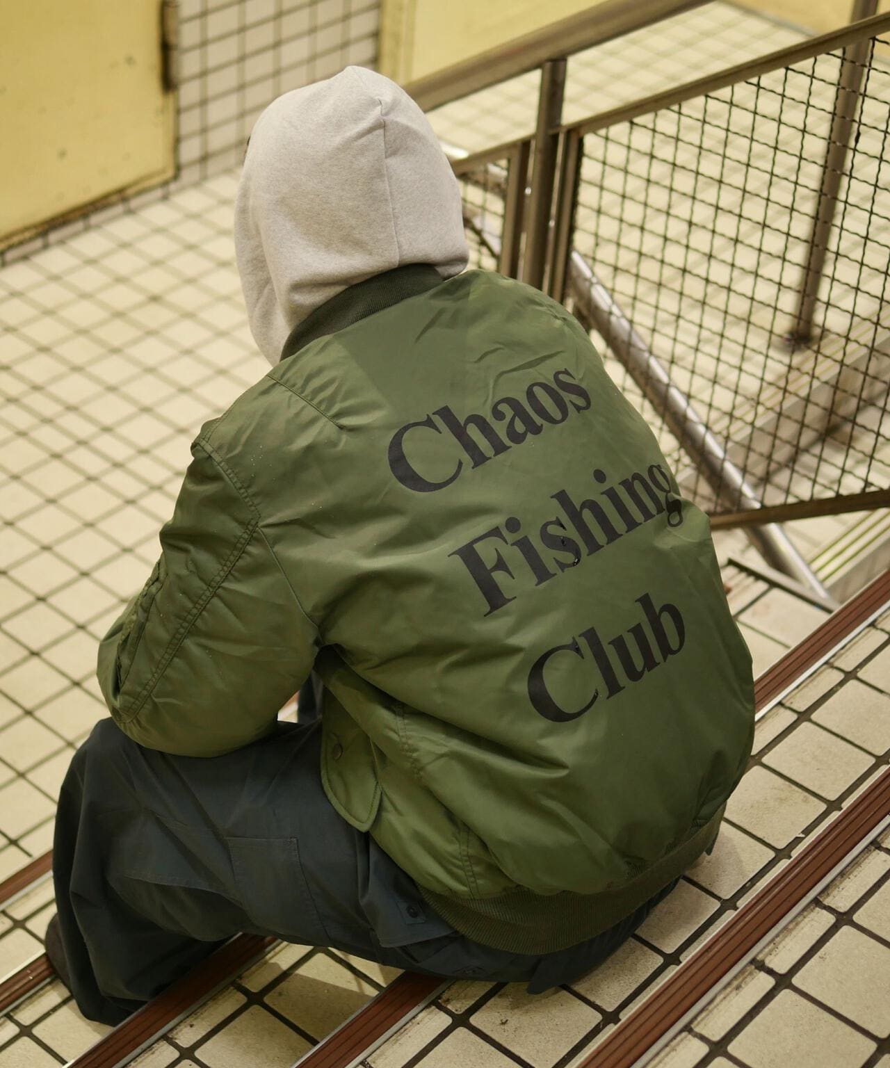 Chaos Fishing Club×AVIREX×BEAVER 別注MA-1 COMMERCIAL