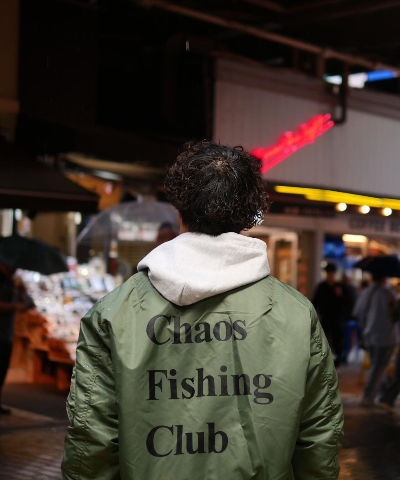 Chaos Fishing Club×AVIREX×BEAVER 別注MA-1 COMMERCIAL