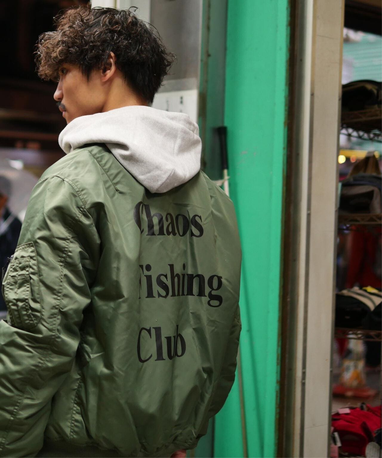 Chaos Fishing Club×AVIREX×BEAVER 別注MA-1 COMMERCIAL
