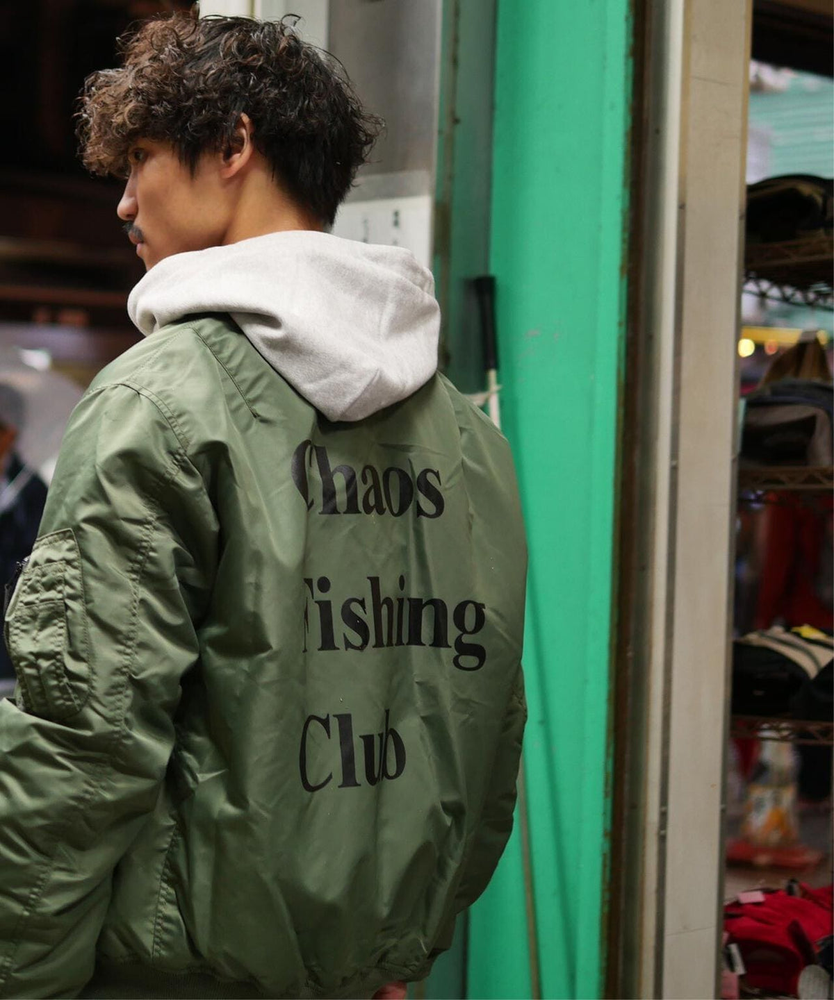 Chaos Fishing Club×AVIREX×BEAVER 別注MA-1 COMMERCIAL