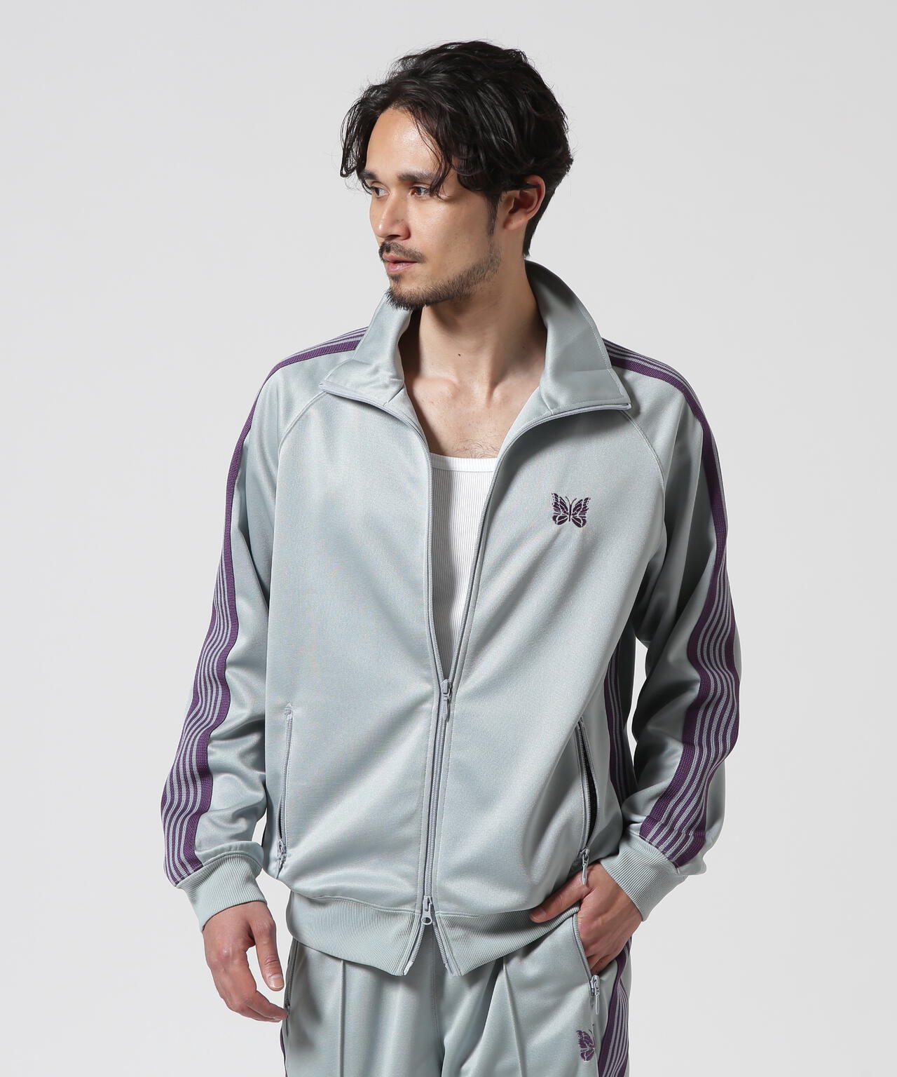 Needles/ニードルズ Track Jacket - Poly Smooth