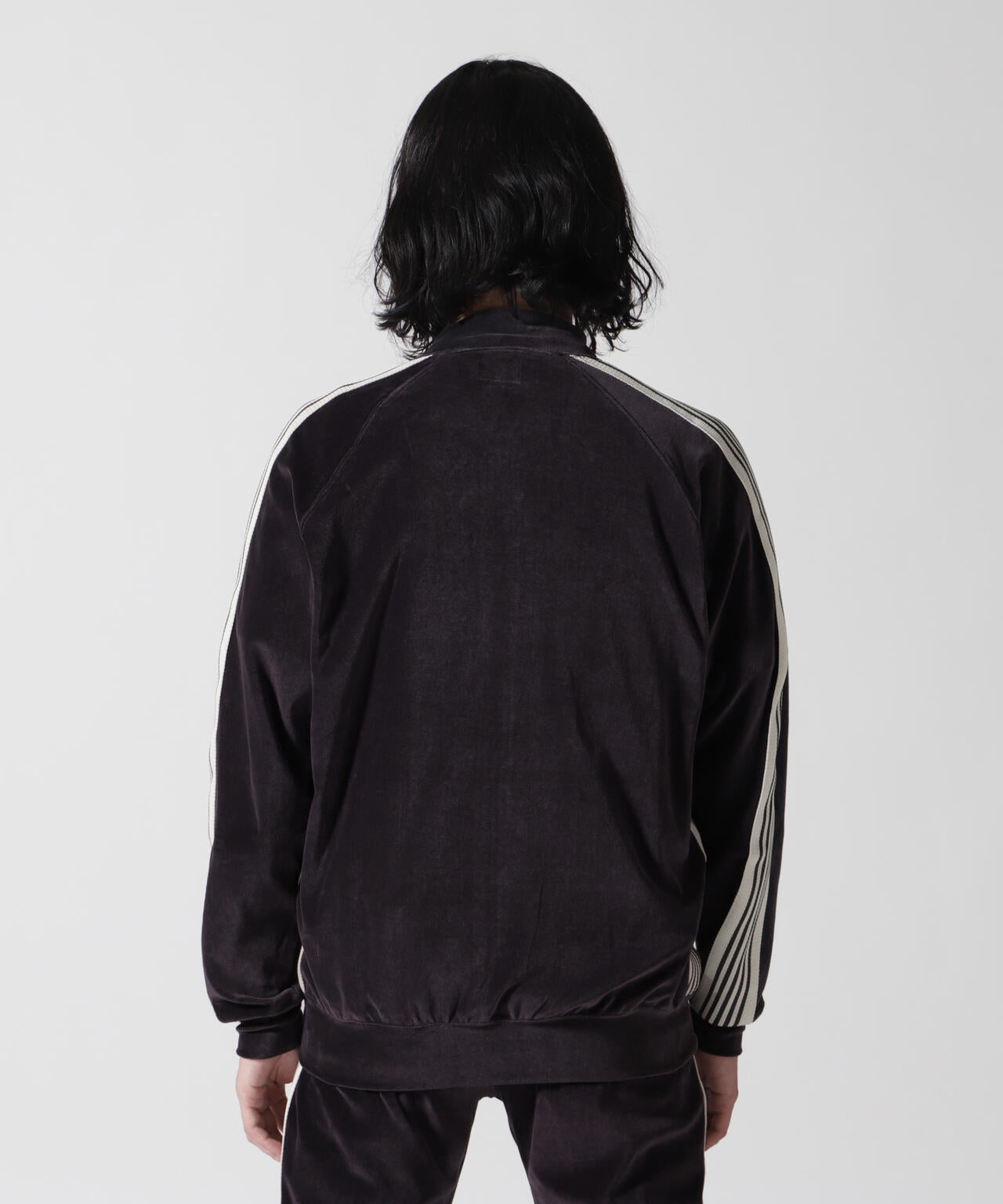 Needles/ニードルズ Rib Collar Track Jacket - C/PE Velour