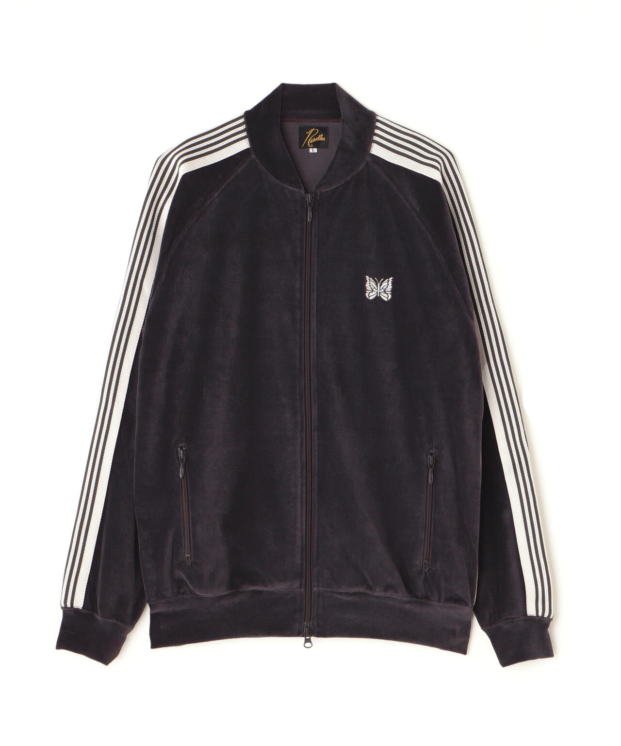 Needles/ニードルズ Rib Collar Track Jacket - C/PE Velour