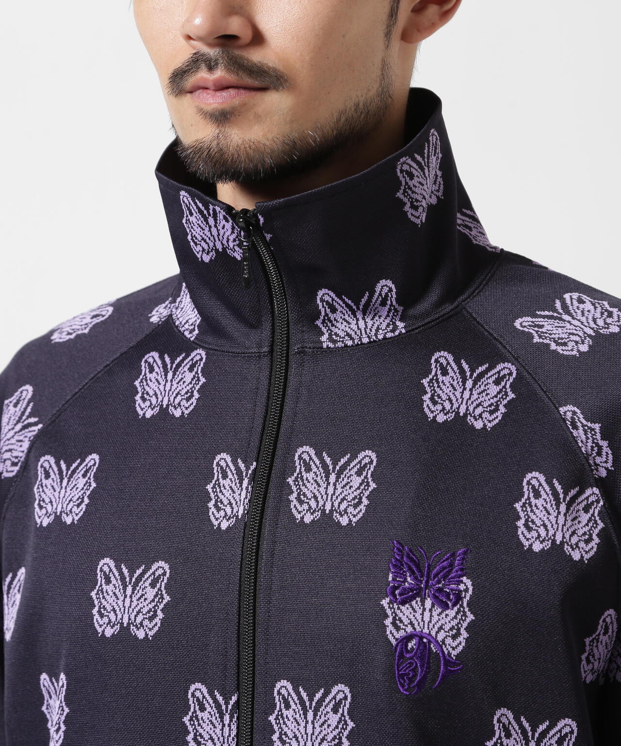 Needles x Kae Tanaka/ニードルズ×カエ タナカ Track Jacket- Poly Jacquard