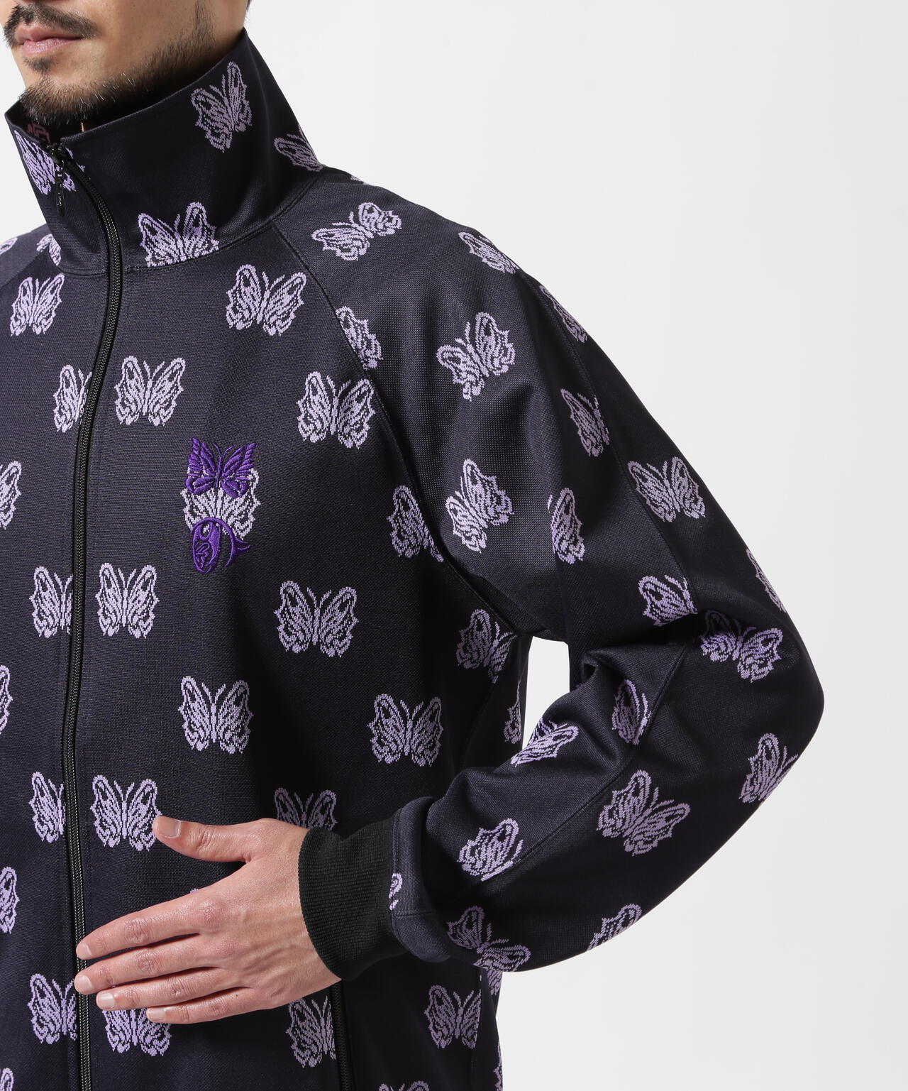 Needles x Kae Tanaka/ニードルズ×カエ タナカ Track Jacket- Poly Jacquard