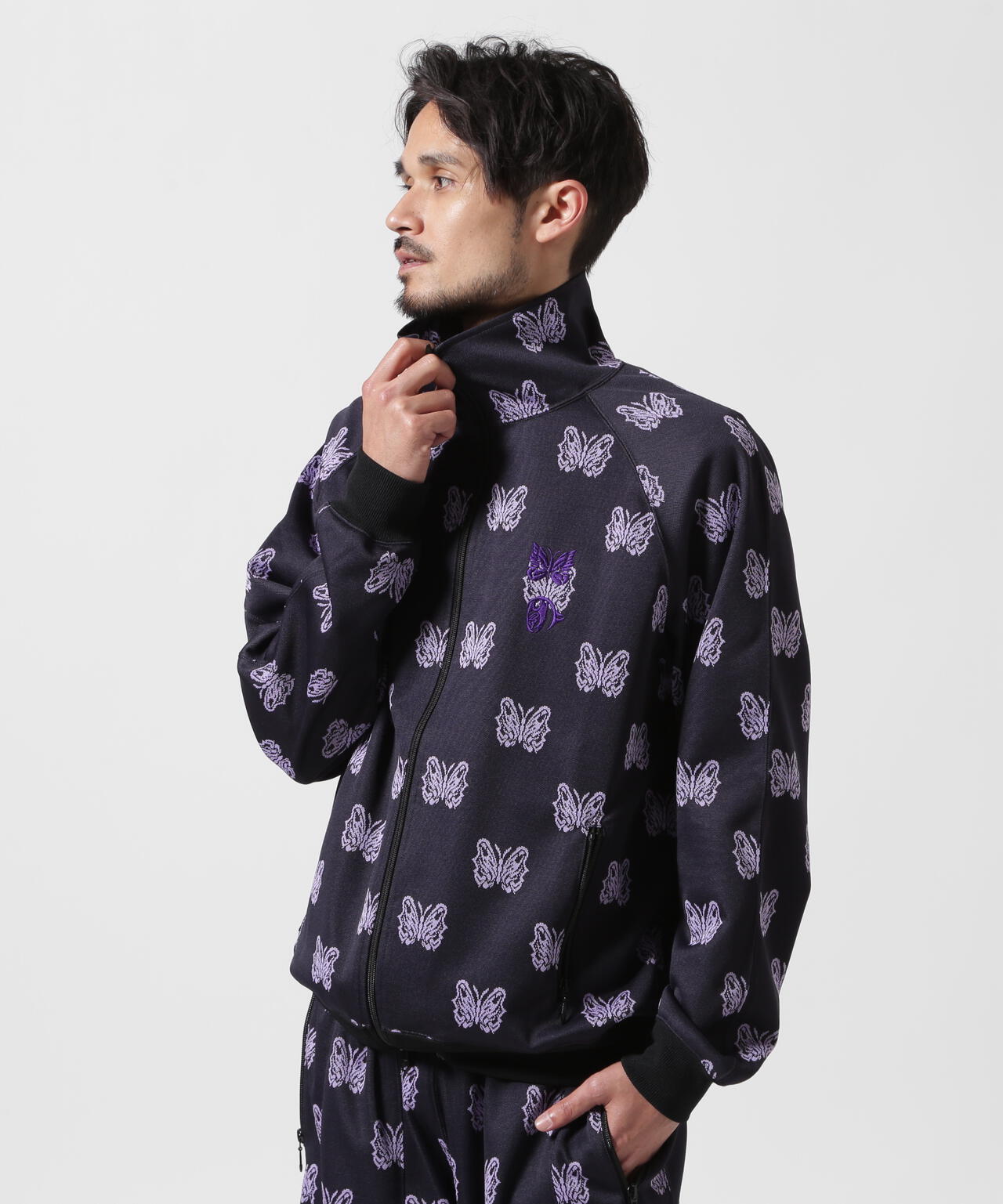 Needles x Kae Tanaka/ニードルズ×カエ タナカ Track Jacket- Poly Jacquard